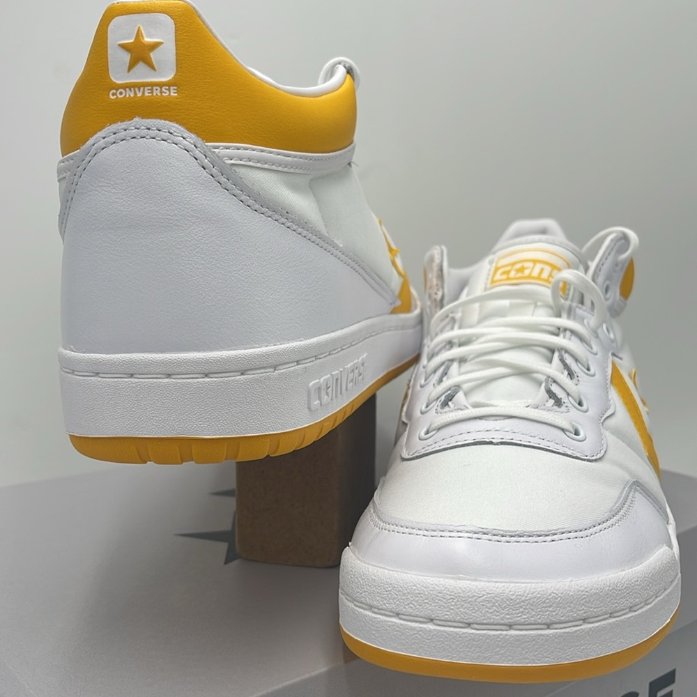 Converse Men’s Sneakers A08687C
FASTBREAK PRO MID WHITE/LIGHT YELLOW/WHITE - Picture 8 of 16